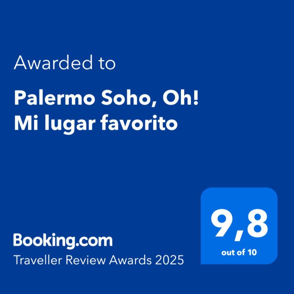 דירות בואנוס איירס Palermo Soho, Oh! Mi Lugar Favorito מראה חיצוני תמונה